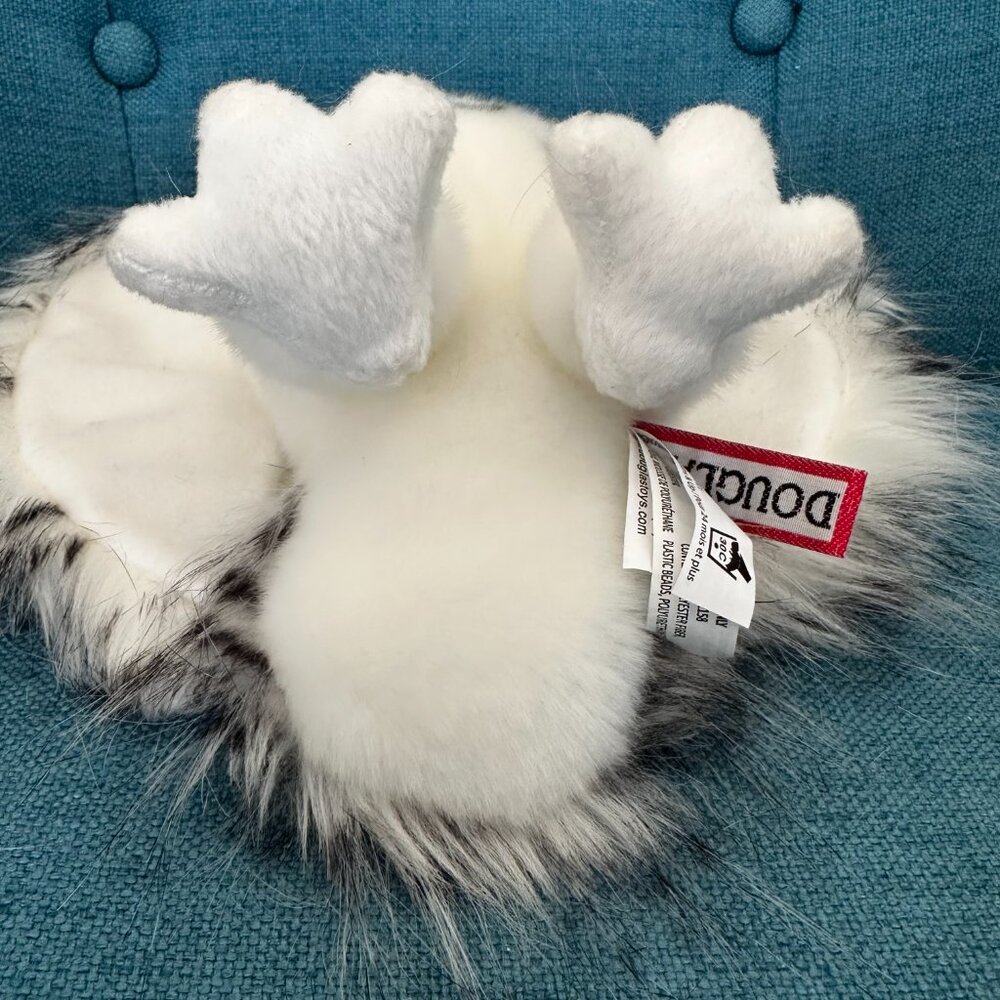 Douglas Plush Snowy Owl Harry Potter Hedwig Black White Soft 8" - Picture 4 of 11